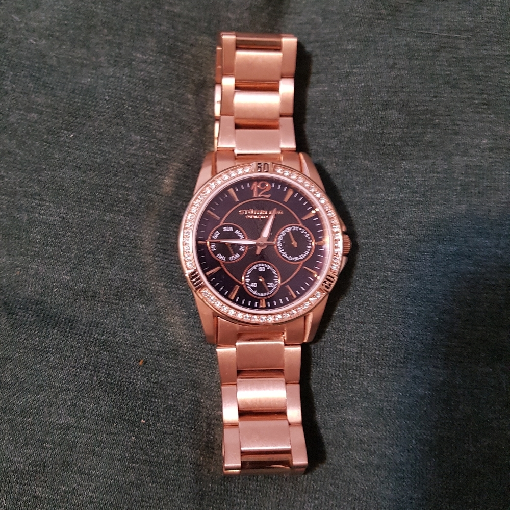 Stührling Rose Gold Watch